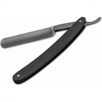 Бритва. Клинок - дамаск, рукоять - карбон Бритва. Клинок - дамаск, рукоять - карбон