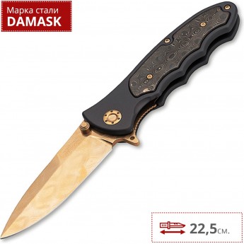 Нож BOKER LEOPARD DAMAST III COLLECTION BK110227DAM
