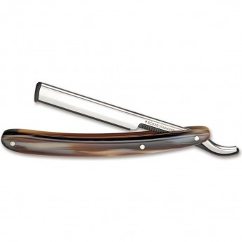 Опасная бритва BOKER MANUFAKTUR BARBERETTE HORN 140905 Опасная бритва BOKER MANUFAKTUR BARBERETTE HORN 140905