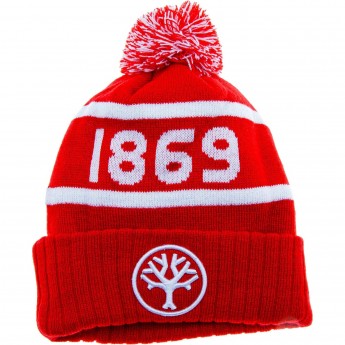 Шапка BOKER BOBBLE HAT 1869 красная