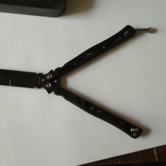 Нож бабочка (балисонг) BOKER MAGNUM NEPTIS 06EX408